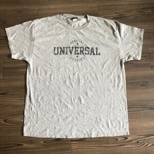 Men’s Grey Universal Studios Graphic Logo Tee